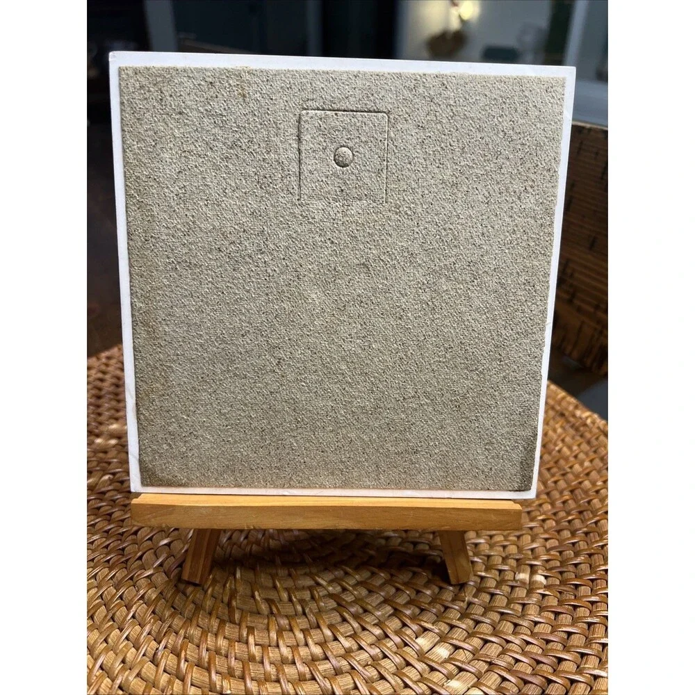 Vintage Ceramic Christmas Tree Trivet 6